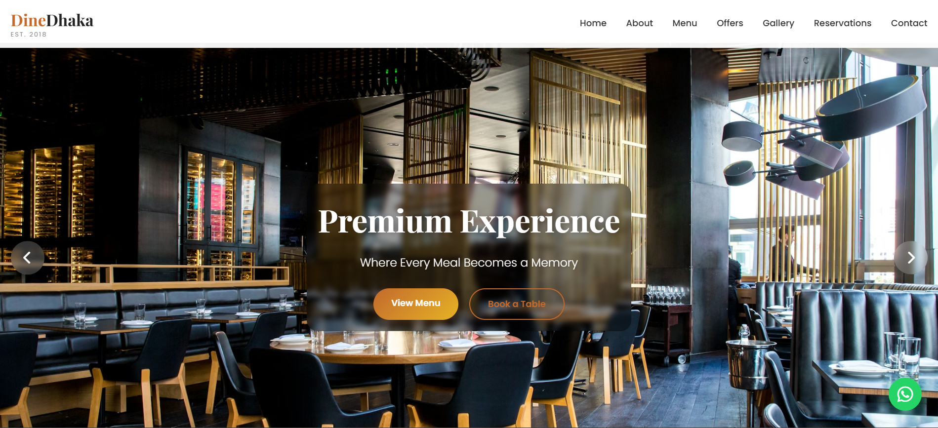 Dine Dhaka cafe